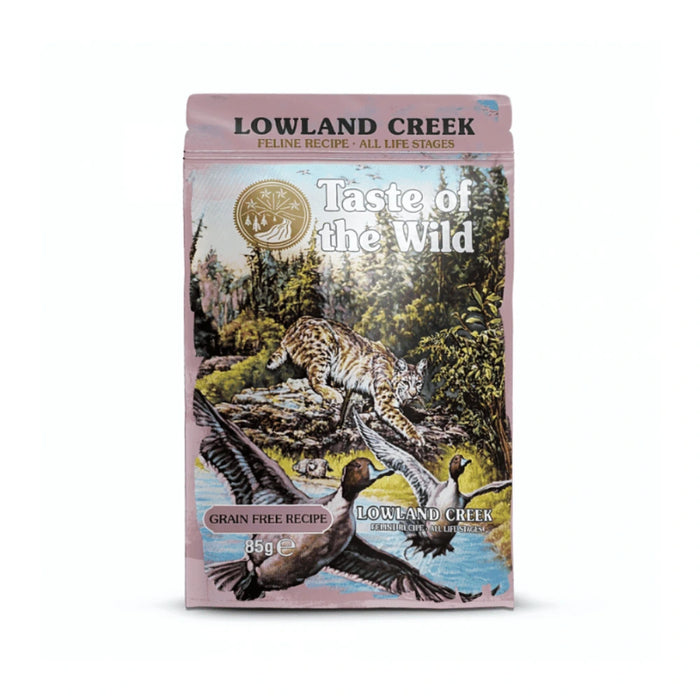 Pouch Taste of the Wild Lowland Creek Gato Codorniz y Pato