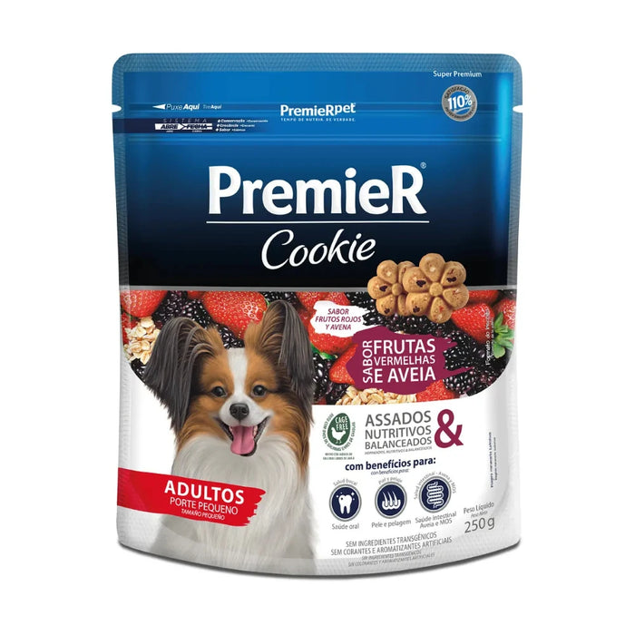 PremieR Cookie Adultos Razas Pequeñas Frutos Rojos y Avena
