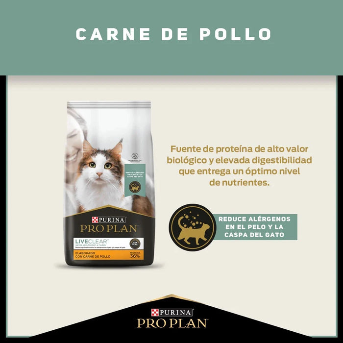 Pro Plan Cat Live Clear