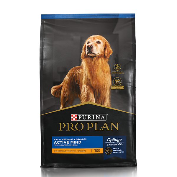 Purina Pro Plan Active Mind Senior Razas Medianas y Grandes