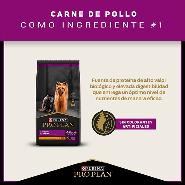 Purina Pro Plan Exigent Adulto Razas Pequeñas