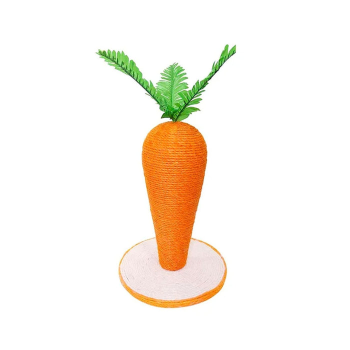 Rascador Forma de Zanahoria para Gatos