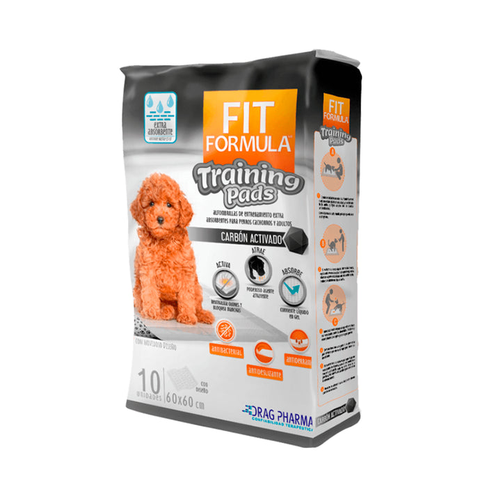 Sabanillas con Carbon Activo para Perros Fit Formula