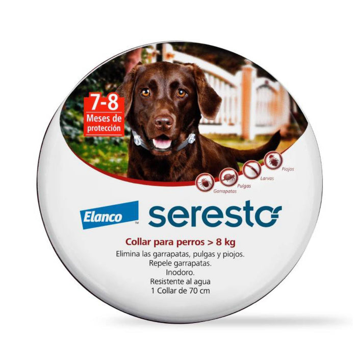 Seresto Collar Antiparasito Externo Perros Mayores de 8 kg