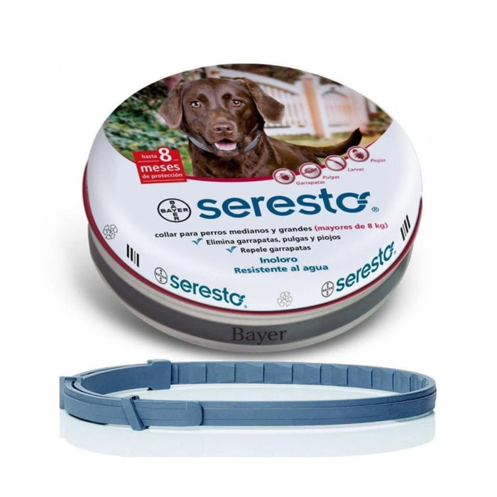 Seresto Collar Antiparasito Externo Perros Mayores de 8 kg