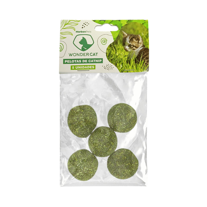 Set de pelotas de Hierba gatera - Catnip