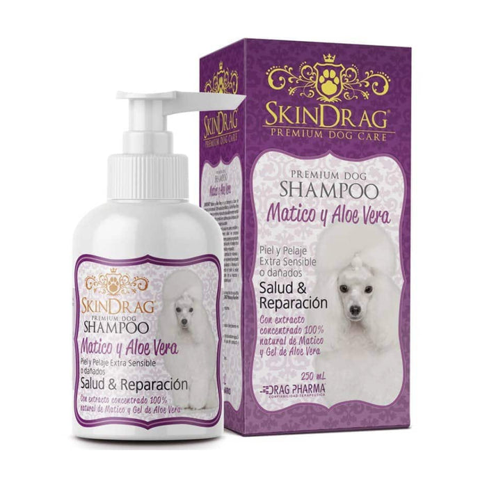 Shampoo Dog SkinDrag Matico y Aloe Vera