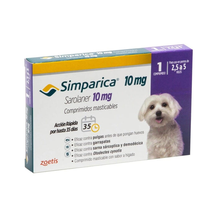 Simparica 2.6 - 5 kg (10 mg)