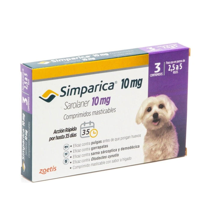 Simparica 2.6 - 5 kg (10 mg)