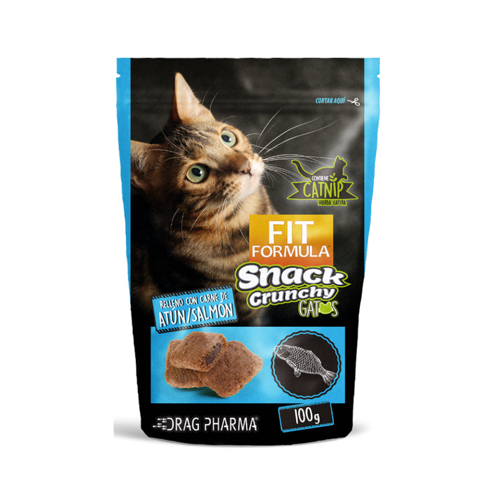 Fit Fórmula Galletas Gato Rellena con Atún y Salmón