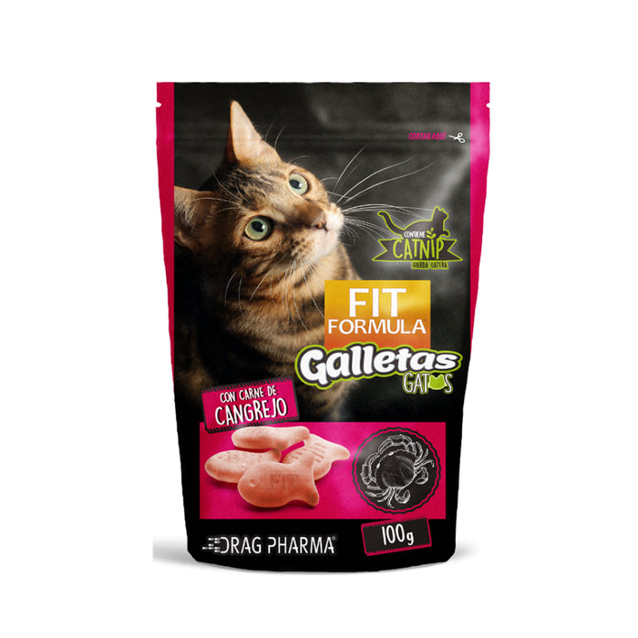 Fit Fórmula Galletas Gato Sabor Cangrejo