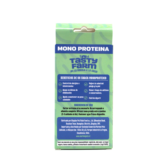 Snack Salchichas para Perros Sabor Cordero Tasty Farm