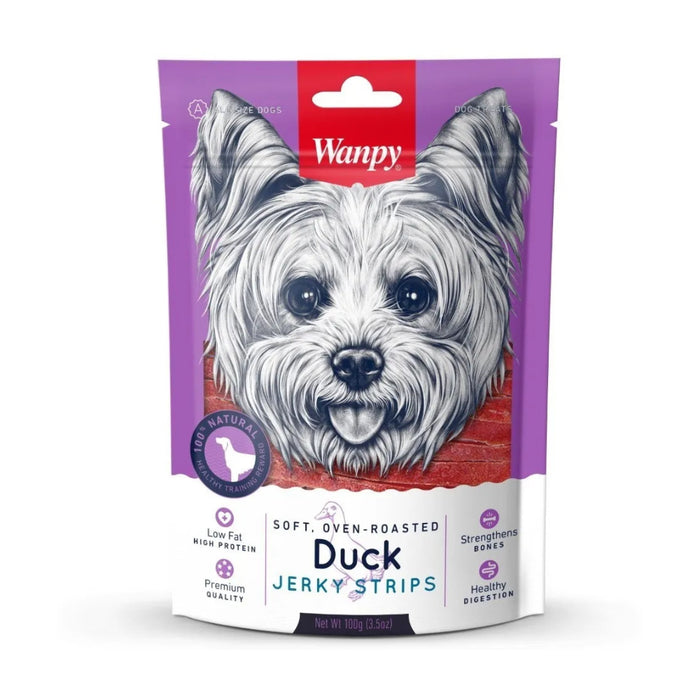 Snack Wanpy Duck Jerky Strips Pato
