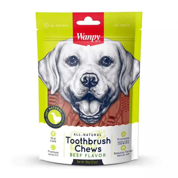 Snack Wanpy Toothbrush Chews Beef Flavor