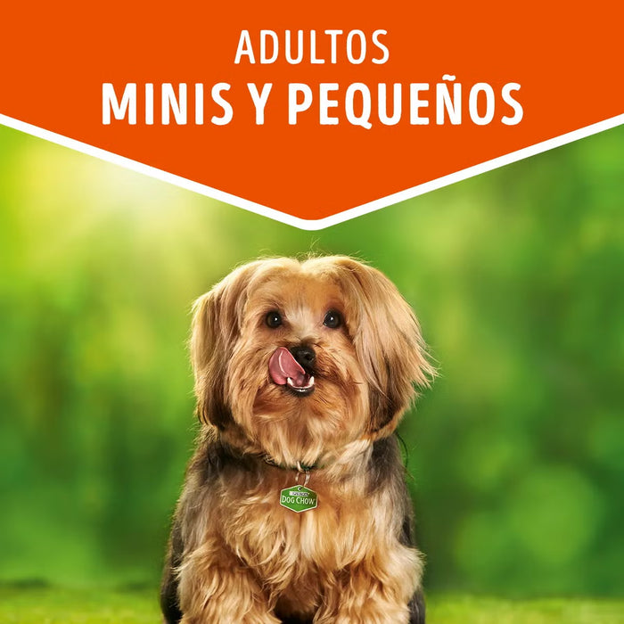 Sobre Dog Chow Adultos Minis y Pequeños con Carne