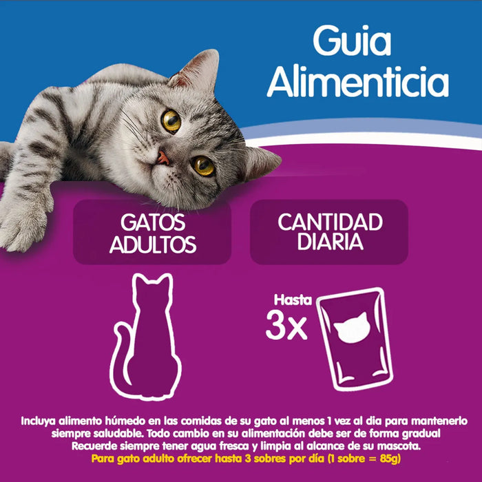 Sobre Whiskas Sardina en Salsa para Gato Adulto