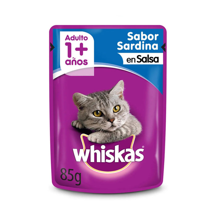 Sobre Whiskas Sardina en Salsa para Gato Adulto