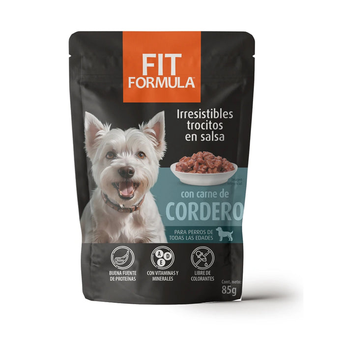 Sobre Fit Formula con Cordero para Perros