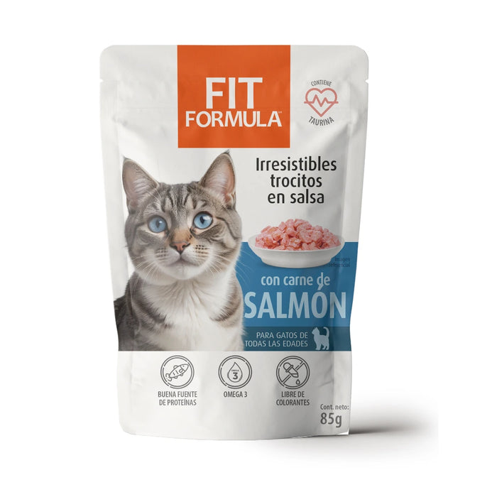 Sobre Fit Formula con Salmón para Gatos