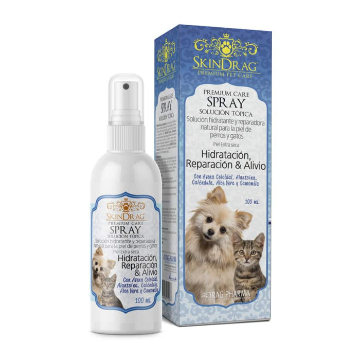 Spray de Hidratación SkinDrag para Perros y Gatos