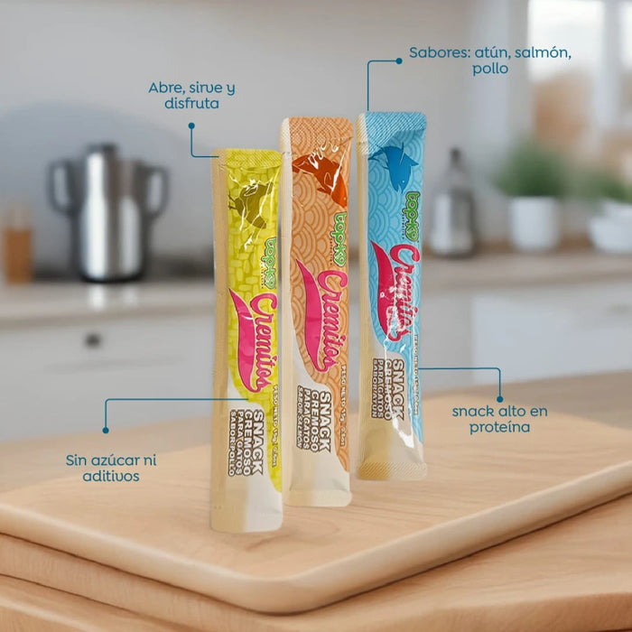 Tarro Cremitos 60 Tubos Mix