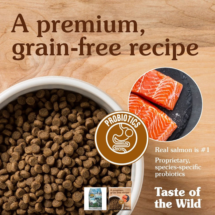 Taste of the Wild Pacific Stream Perro Cachorro Salmón Ahumado