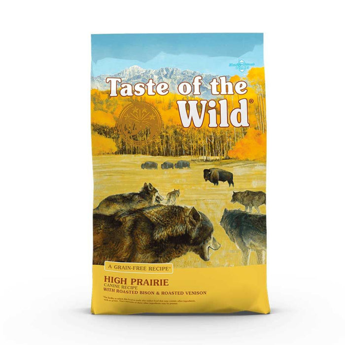 Taste of the Wild High Prairie Perro Bisonte y Venado Asado