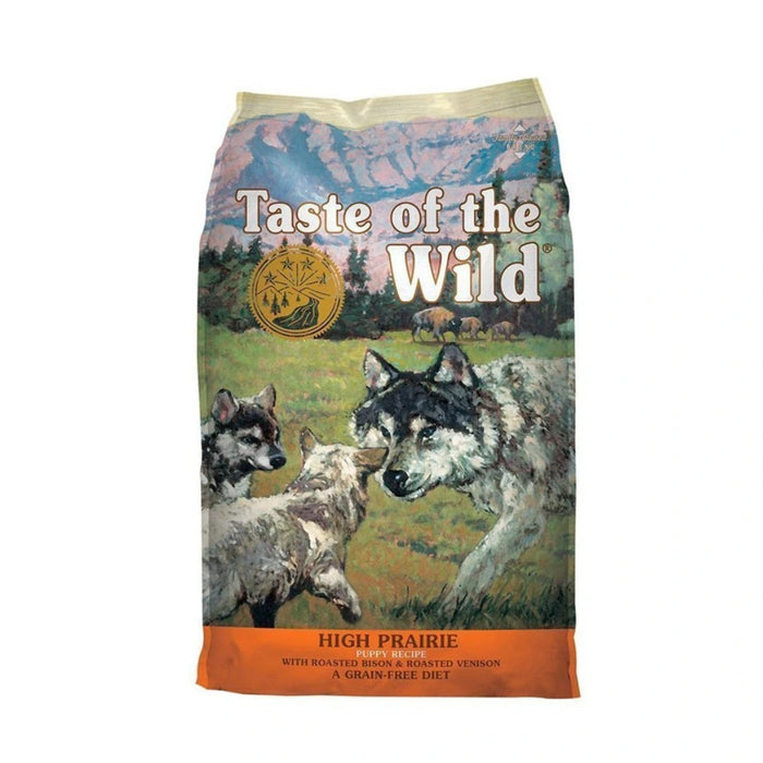 Taste of the Wild High Prairie Perro Cachorro Bisonte y Venado