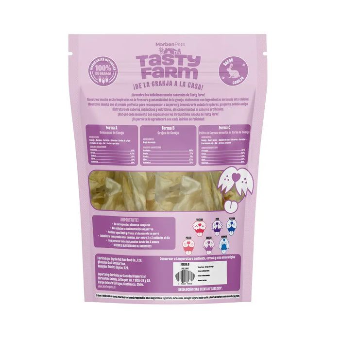 Orejas de Conejo 100g Tasty Farm