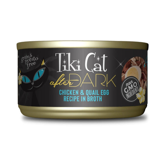 Tiki Cat Lata After Dark Paté Pollo y Huevos de Codorniz