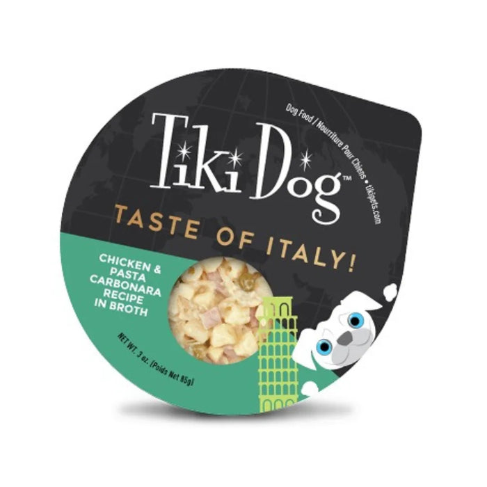 Tiki Dog Taste of Italy Chicken & Pasta Carbonara
