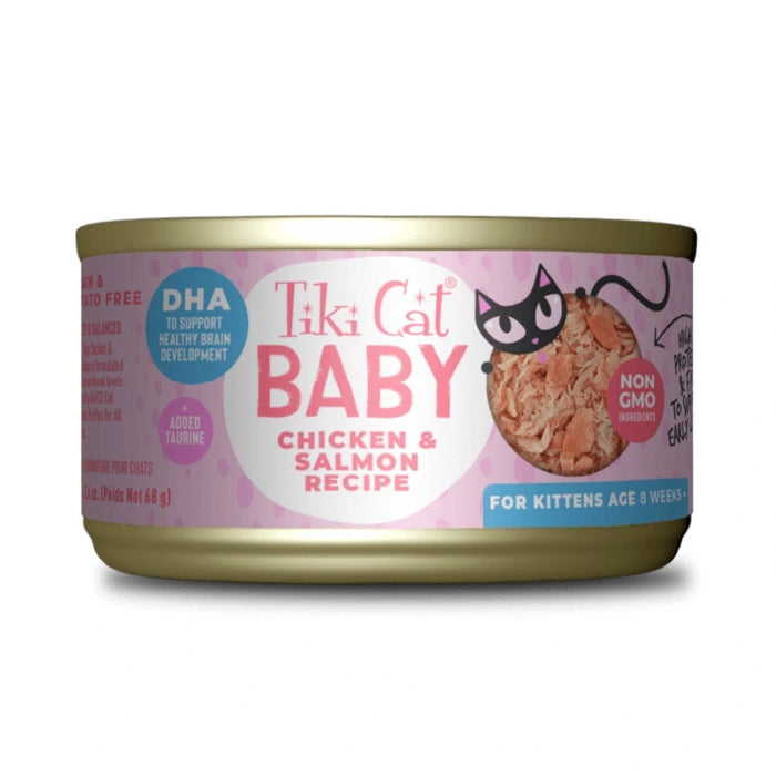Tiki Cat Lata Baby Pollo y Salmón