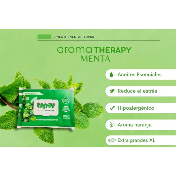 Toallitas Húmedas Therapy Menta Top K9