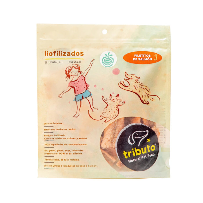 Tributo Snack Liofilizado Filete de Salmón