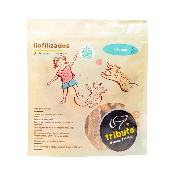 Tributo Snack Liofilizado Mix Mar
