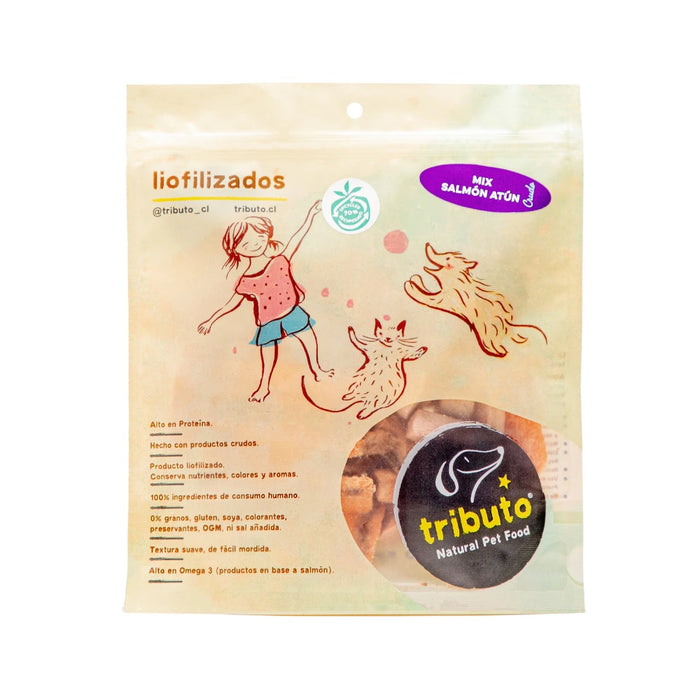 Tributo Snack Liofilizado Mix Salmón y Atún