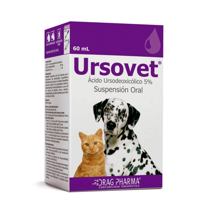 Ursovet apoyo Hepático Perros y Gatos