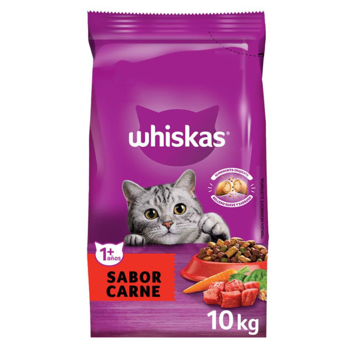 Whiskas Gatos Adultos Sabor Carne