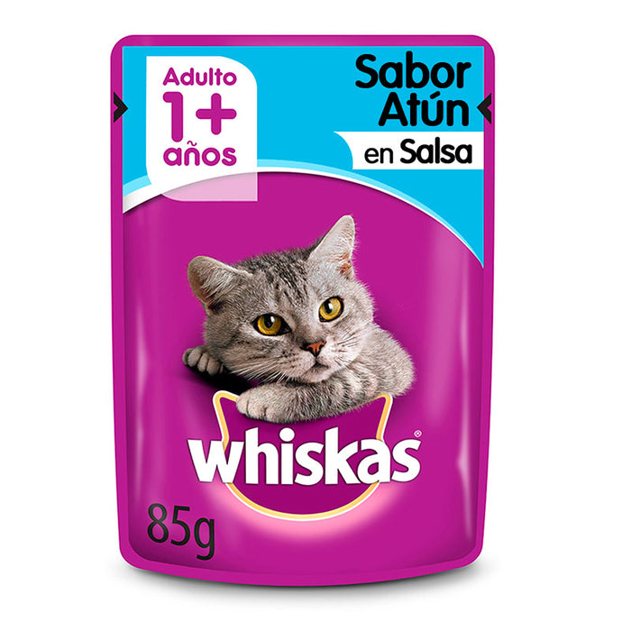 Sobre Atún en salsa Whiskas Alimento Húmedo - Gato Adulto