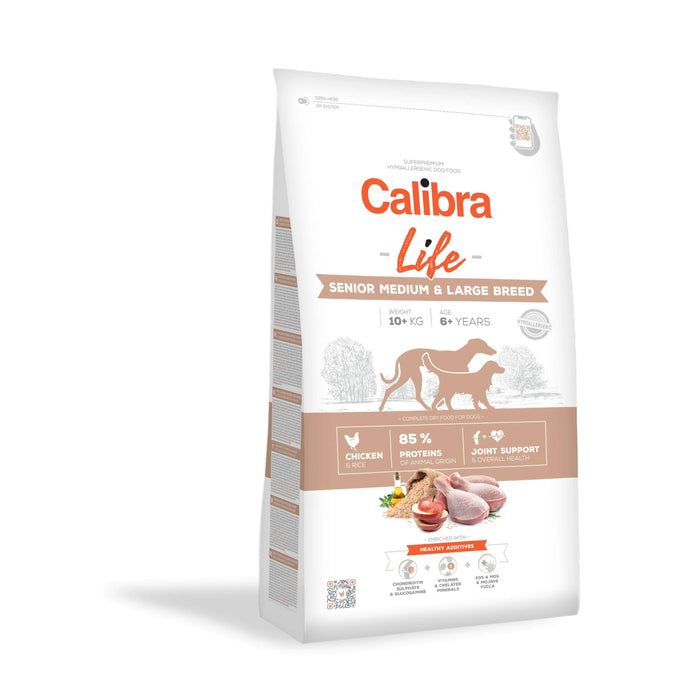 Calibra Dog Life Senior Medium & Large Breed Chicken